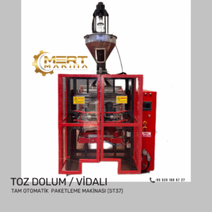 VİDALI TAM OTO. TOZ ÜRÜNÜ PAKETLEME MAKİNASI